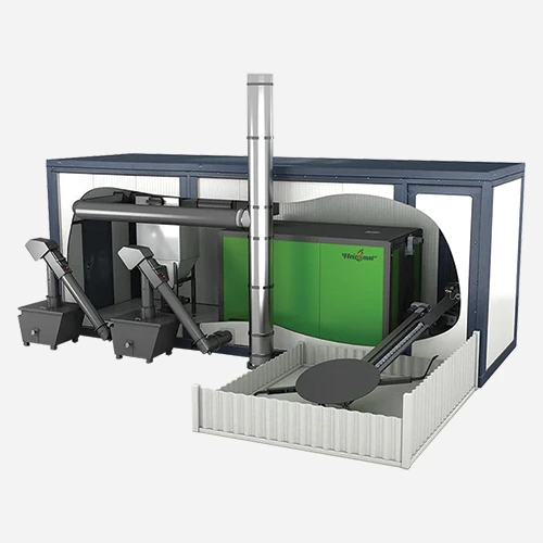 chaufferie container Heizomat