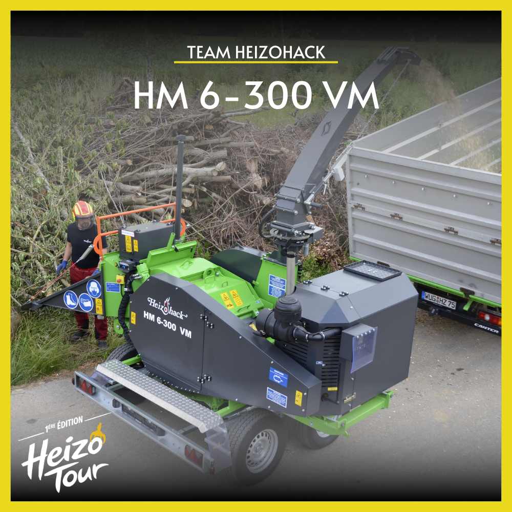 broyeur heizohack HM 6-300 VM